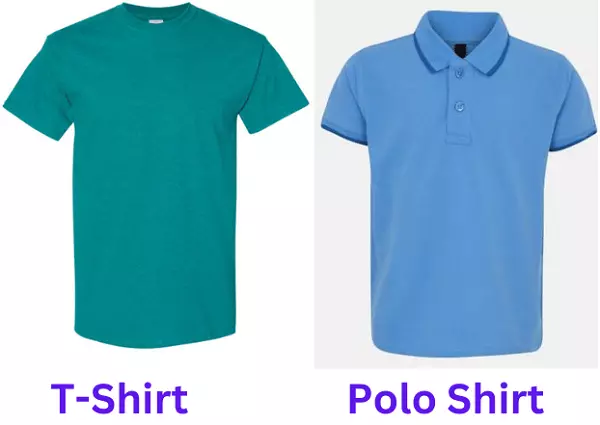 Difference Between Polo and T Shirt
