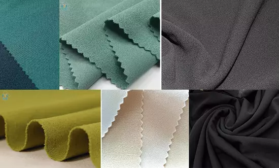 Yellow 60 Inches Stretch Scuba Neoprene Fabric | Saroj Fabrics