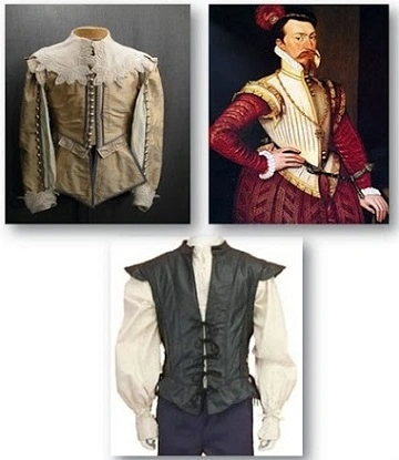 Doublet 1650-1680; Costume for Men During the Period 1650-1680

