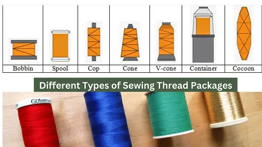 Different Types of Sewing Thread Packages